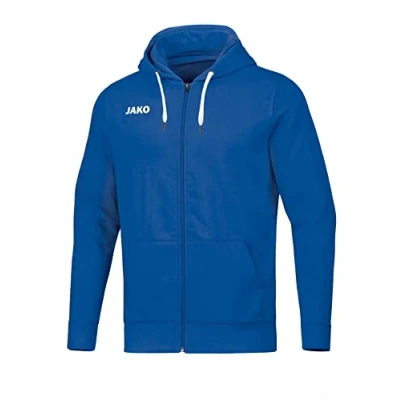 Imagen de JAKO Base Chaqueta con Capucha, Hombre, Azul Cobalto, XXX Large
