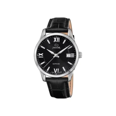 Imagen de JAGUAR Reloj Modelo J883/4 de la colección ACAMAR, Caja 40 mm Correa Piel Negro para Caballero