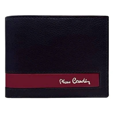 Imagen de PIERRE CARDIN,Cartera de Hombre, Slim, pequeña Delgada RFID, Regalo, Billetera con Monedero, Delgada, Porta Billetes, niño