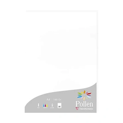Imagen de Clairefontaine 14239 C A4 (210 x 297 mm) Color Blanco