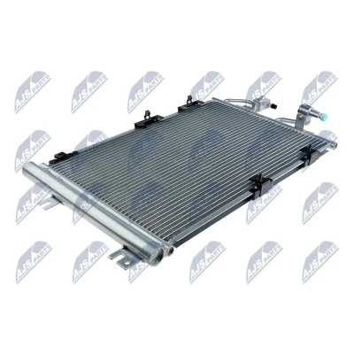 Imagen de NTY CCS PL 017 Condensador con secador Aluminio 585 OPEL: Zafira B, Astra H GTC, Hatchback