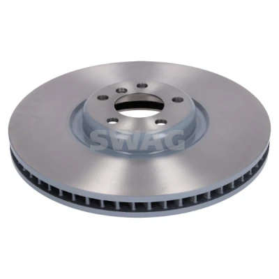 Imagen de SWAG Disco de freno BMW: X5, X6, X5 Eje delantero, derecha 395mm 36mm 5Taladro(s) 120mm ventilación interna revestido altamente carbonizado 33 11 1199