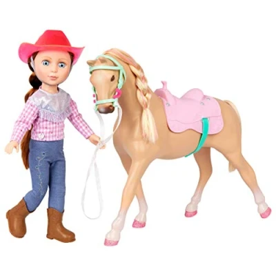 Imagen de 14 Doll w/ Horse, Jamie &amp; Jumper
