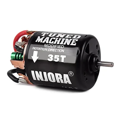 Imagen de INJORA RC Motor 540 Cepillado Impermeable Brushed Waterproof para 1/10 Crawler Axial TRX4 D90 MST CC01 VS4 10 Redcat Gen 8 7 Pro Enduro SCX10 Pro(35T)