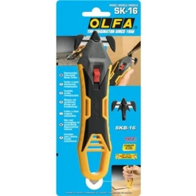 Imagen de OLFA SK 16 Cutter seguridad cuchilla oculta int.