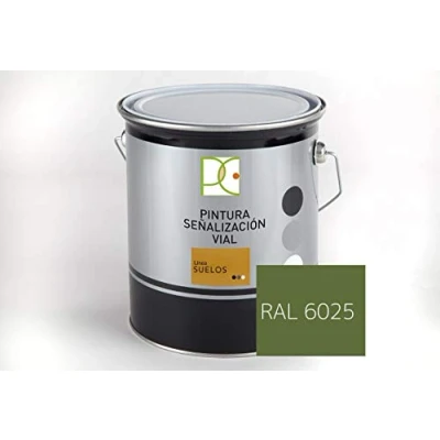 Imagen de COLAMINA PINTURA SEÑALIZACION VIAL VERDE ELECTRICO 5 KG.