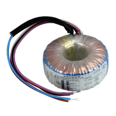 Imagen de Sedlbauer transformador toroidal 50VA 2x6V para sistemas de audio, industriales, halógenos y carriles tensión entrada 230V secundaria 1