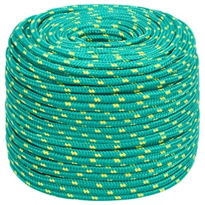 Imagen de vidaXL Cuerda de Barco Polipropileno Verde 6 mm 50 m