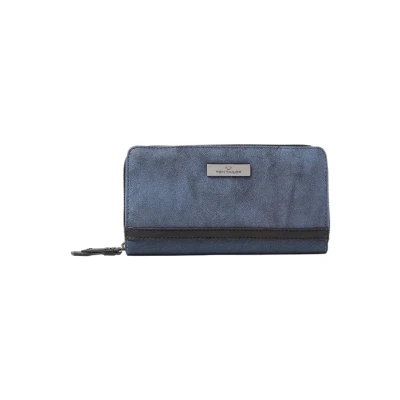 Imagen de TOM TAILOR Elin, Billetera para Mujer, Azul, 20x2,5x10,5