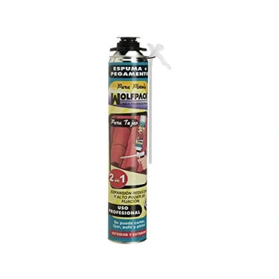 Imagen de WOLFPACK LINEA PROFESIONAL Espuma Poliuretano 750 ml. Tejas Para Pistola