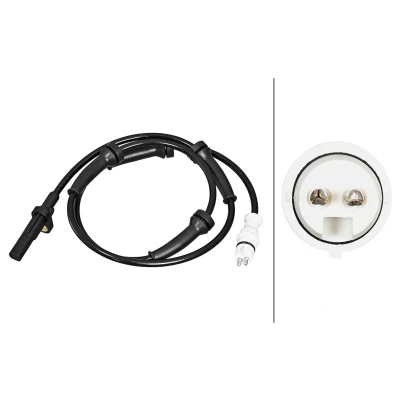 Imagen de HELLA 6PU 358 217 031 Sensor de ABS Hall 2 845 OPEL: Vivaro A Combi, Furgón, RENAULT: TRAFIC Kasten, Bus, VAUXHALL: Furgón