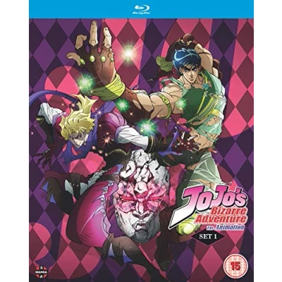 Imagen de JoJos Bizarre Adventure Set One: Phantom Blood / Battle Tendency (Eps 1 26) Blu ray [DVD]