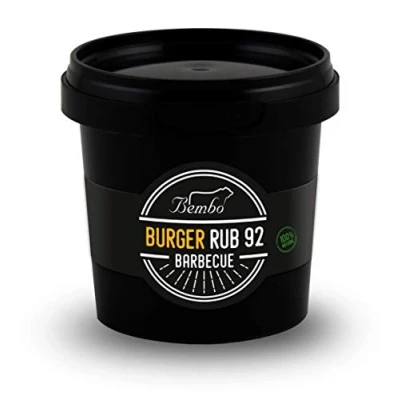 Imagen de Bembo BARBECUE Burger BBQ Rub Condimento Mezclas de Especias para Barbacoa Spices &amp; Made in Italy 450g
