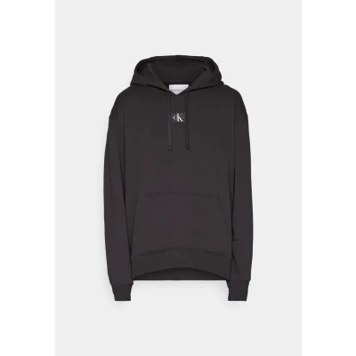 Imagen de Calvin Klein Jeans Label Oversized Hoodie Sudadera, Mujer, Talla: XS, Black