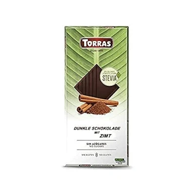 Imagen de CHOCO NEGRO CANELA STEVIA S/G