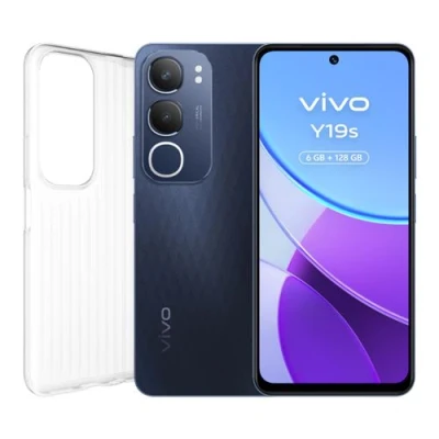 Imagen de Móvil vivo Y19S, Glossy Black, 128GB, 6GB RAM, 6.68&quot; LCD, Unisoc T612, 5150 mAh