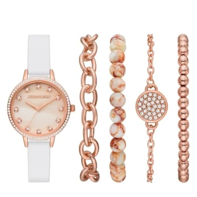 Imagen de Skechers Reloj Analógico para Mujeres de Cuarzo con Correa en Poliuretano SR9080