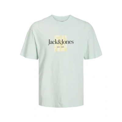 Imagen de Jack &amp; Jones Jorlafayette Branding TEE CREW NEC Camiseta estampada, Hombre, Talla: Small, Skylight