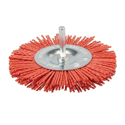 Imagen de Silverline Tools 589713 Cepillo Circular Abrasivo con Filamentos de Nylon, Grueso, 100 mm