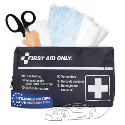 Imagen de first aid Only Bolso de vendajes para el coche only, automóviles 430 g