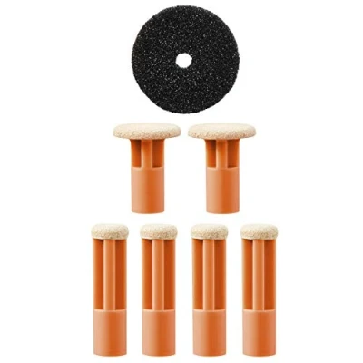 Imagen de PMD discos de repuesto personales Microderm Incluye 6 y 1 filtro Para uso con Classic, Plus, Pro, Man Elite