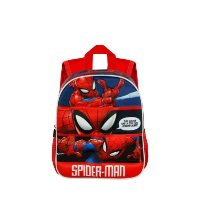 Imagen de Karactermania Spiderman Stronger Small Mochila escolar para niños, Talla: One Size, Rojo