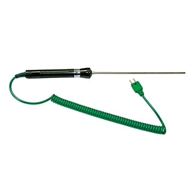 Imagen de PeakTech TF de 40 profesional tipo K Sonda temperatura 50 700 grados, varilla universal temperatura, diámetro Sensor 3 mm