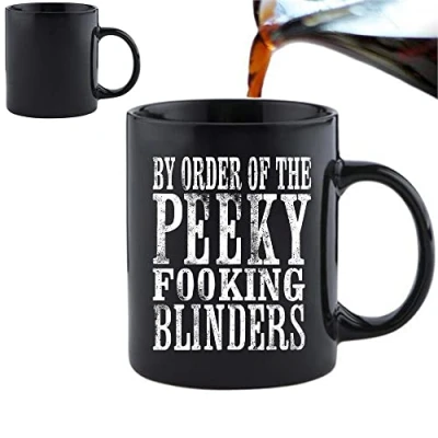 Imagen de by Order of The p***y f**King B******s Novedad taza mágica que cambia de calor y caja regalo Set té, café, oficina, trabajo en casa, ceramica, 11oz