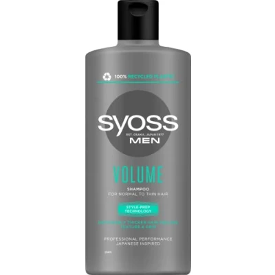 Imagen de Syoss Champú Men Volume para hombre, 440 ml