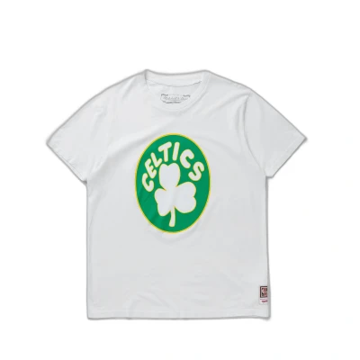 Imagen de Mitchell &amp; Ness NBA TEAM LOGO TEE Boston Celtics Camiseta estampada, Hombre, Talla: XL, White