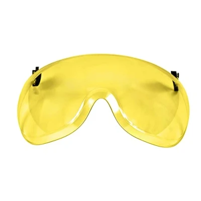 Imagen de 3M X5 SV03 CE Visor corto para cascos de protección X5000 y X5500, con policarbonato ámbar antiempañante antirrayaduras