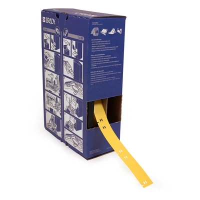 Imagen de M710 Brady BM 10x75 7643 YL Etiquetas de poliuretano amarillas 10 mm x 75 (originales)