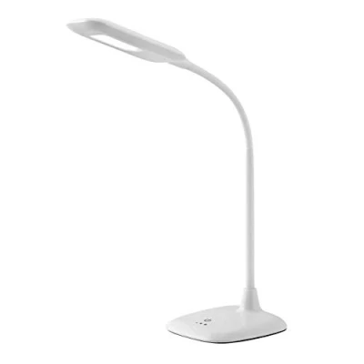 Imagen de BRILLIANT lámpara Nele LED de mesa touch dimmer blanco 1x 5W integrado (SMD), (300lm, 6000K) Escala a ++ E Con atenuador táctil 3 etapas