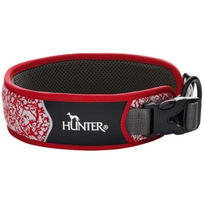Imagen de HUNTER Halsung Divo Reflect S, Rojo/Gris