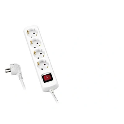 Imagen de Alyco Regleta de 4 Enchufes con Interruptor, Cable 3 m 199444