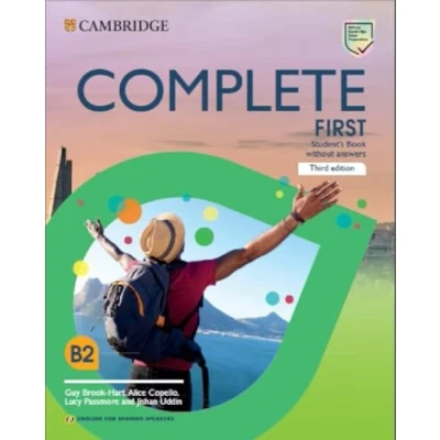 Imagen de Complete First 3rd Edition English for Spanish Speakers Student&#039;s Book whithout answers