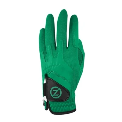 Imagen de Zero Friction Cabretta Elite Guantes de Golf para Hombre (Talla única), Color Verde