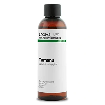 Imagen de ORGÁNICO Aceite vegetal Calófilo 100mL 100% Puro, Natural, Prensado en frío y Certificado Cosmos AROMA LABS (Marca Francesa)
