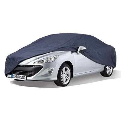 Imagen de Cartrend 70334 Cubierta Automóvil Exterior &quot;New Generation&quot; contra Intemperie, Poliester, Azul, 522 x 209 148 cm (XL)