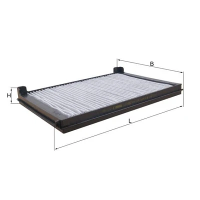 Imagen de MAHLE ORIGINAL LAK 1422 Filtro de habitáculo carbón activado 340,0 247 41,0 DAF: XF