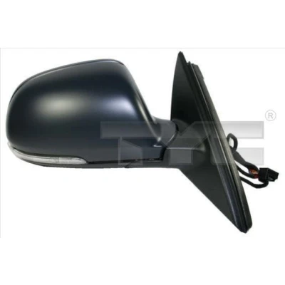 Imagen de Espejo retrovisor Tyc 332 0047 derecha imprimado convexo, tintado, abatible eléctricamente, para ajuste elect. espejo, calefactable