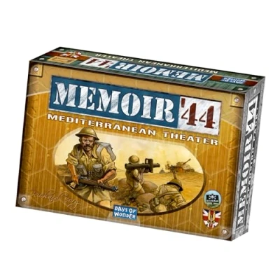 Imagen de Days of Wonder , Memoir &#039;44 Mediterranean Theatre Expansion, Board Game, Ages 8+, 2 Players, 30 60 Minutes Playing Time