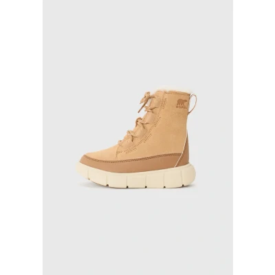 Imagen de Sorel Explorer 3 Lace Wp, Botas de moda Unisex niños, Tawny Buff Bleached Ceramic Niños Pequeños, 25 EU