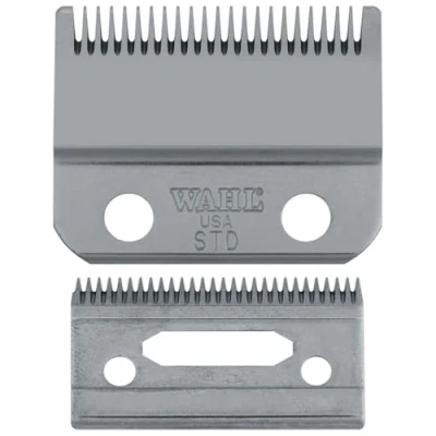 Imagen de Wahl Juego de cuchillos tijeras ajustables profesionales #2191 para 5 Star Senior, Magic Clip y Reflections incluye aceite, tornillos e instrucciones (idioma español no garantizado)