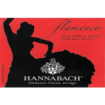 Imagen de Hannabach Cuerdas para guitarra clásica Flamenco serie 827 Super High Tension juego de 3 bajos Made in Germany 8277SHT