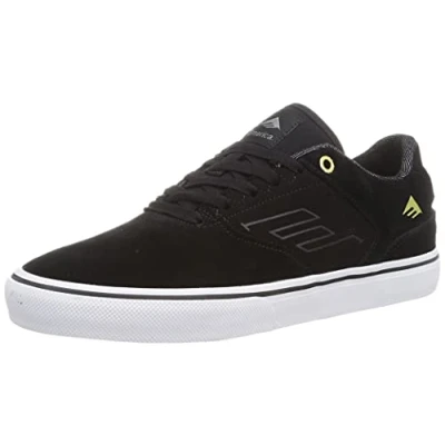 Imagen de Emerica The Low Vulc, Zapatos de Skate Hombre, Negro Oro Blanco, 41.5 EU