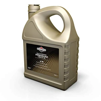 Imagen de Briggs &amp; Stratton 100009S 4 Stroke 5W30 Long Life Synthetic Engine Oil, 5.0 Litre, negro, 5,0 Litro Premium