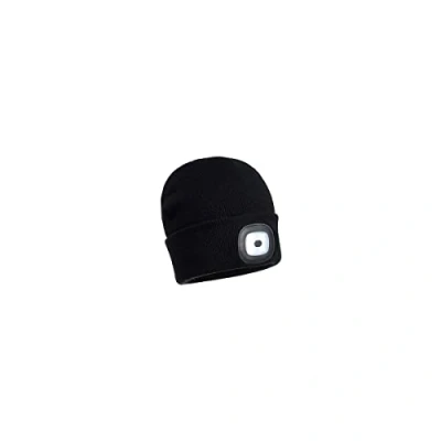 Imagen de Portwest Gorro Beanie Con Led Recargable Por Usb , Color: Negro, B029BKR