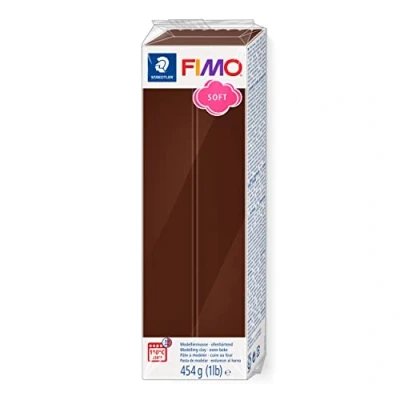 Imagen de STAEDTLER 8021 75 ST Pasta de modelar endurecimiento al horno, Color chocolate, (8021 75)