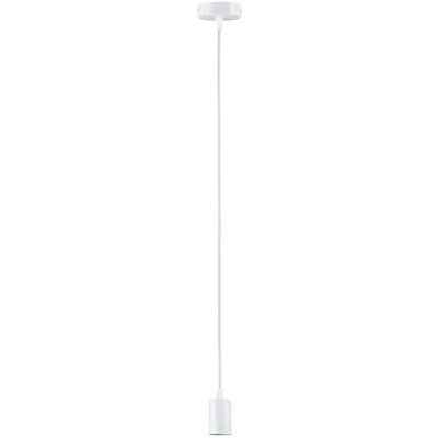 Imagen de Paulmann 71135 Luminaria Ravi, IP44, E27, máx. 60W, Blanco Mate, lámpara Colgante sin Fuente de luz